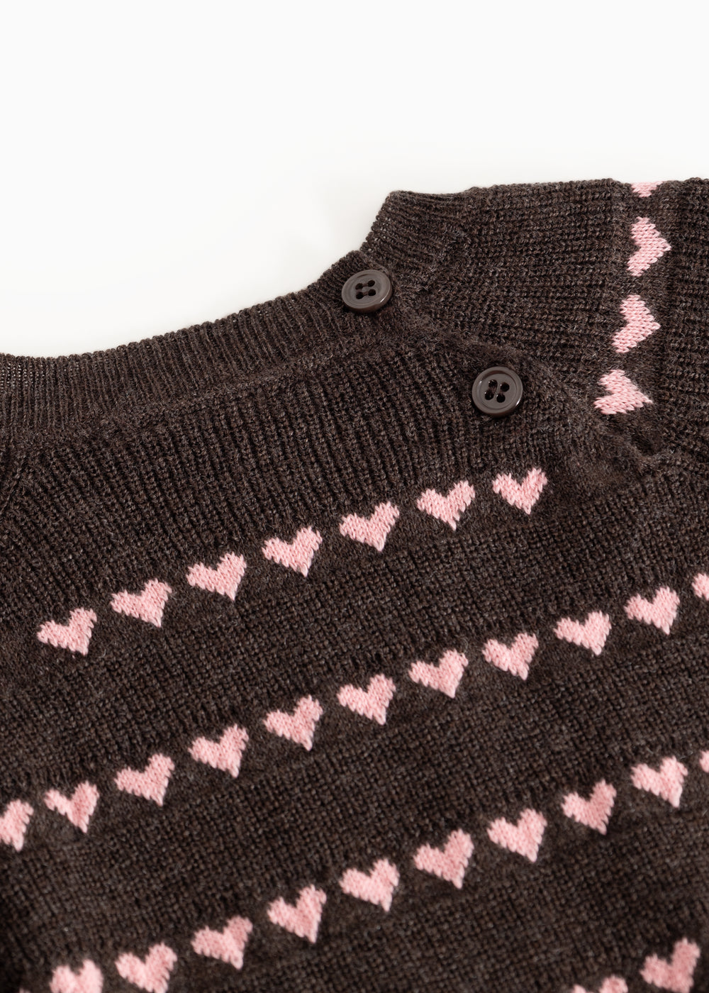 Marmar - Strik - Torin B - Light Cotton Wool Pattern - Rose Frosting Heart