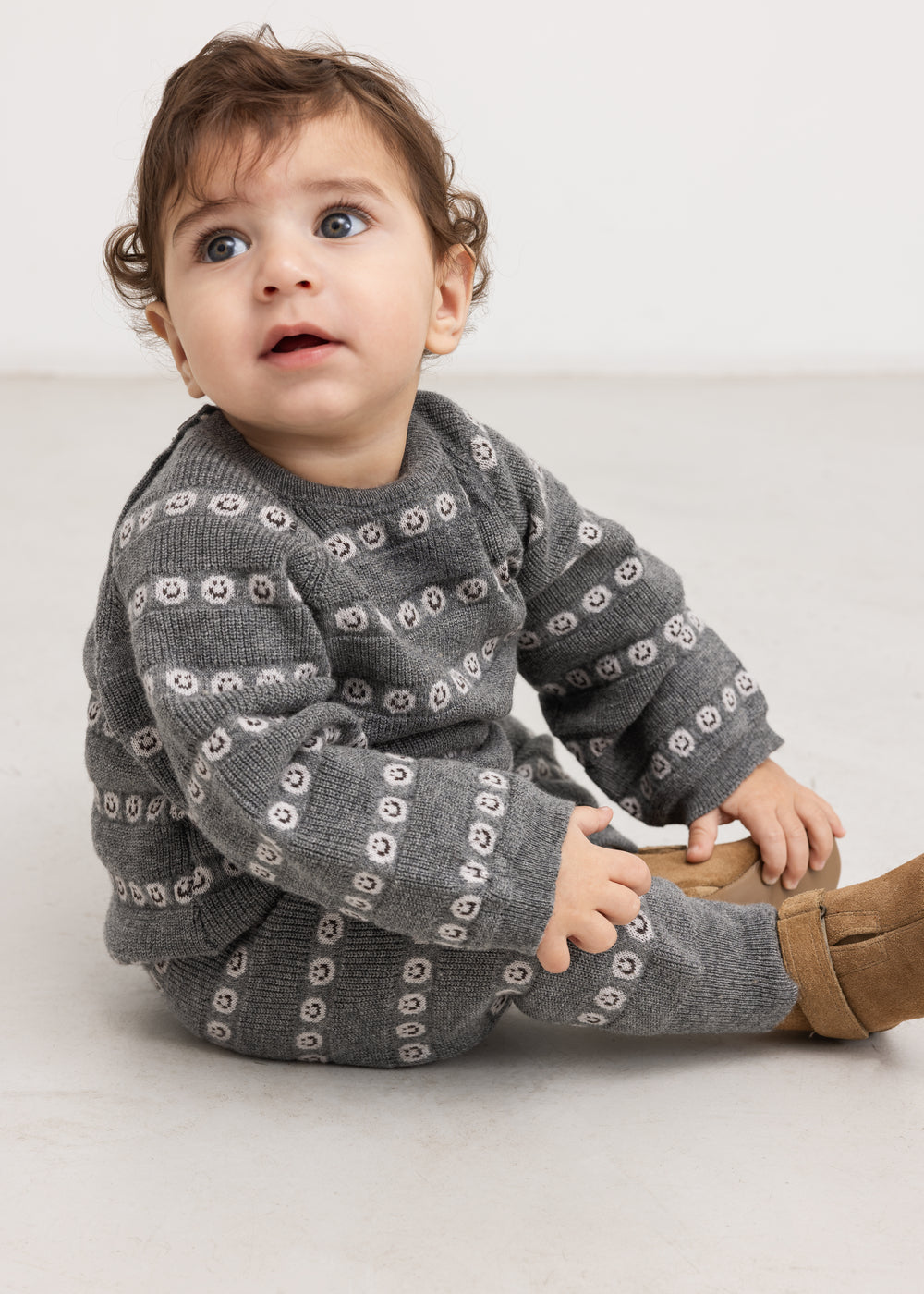 Marmar - Strik - Torin B - Light Cotton Wool Pattern - Creamy Smiles