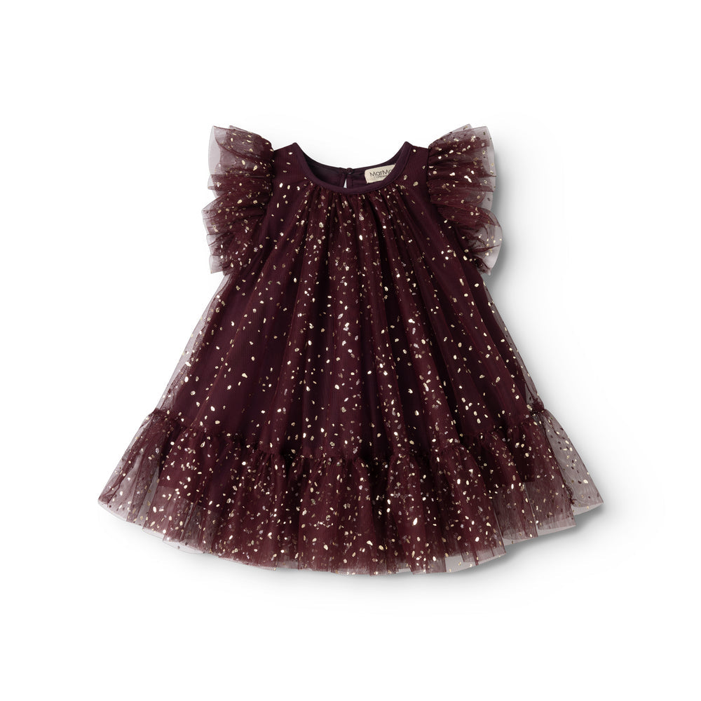 Marmar Daya Kjole - Ballerina - Deep Mulberry