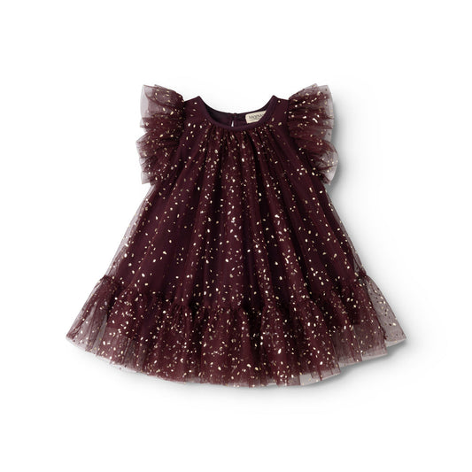 Marmar Daya Kjole - Ballerina - Deep Mulberry