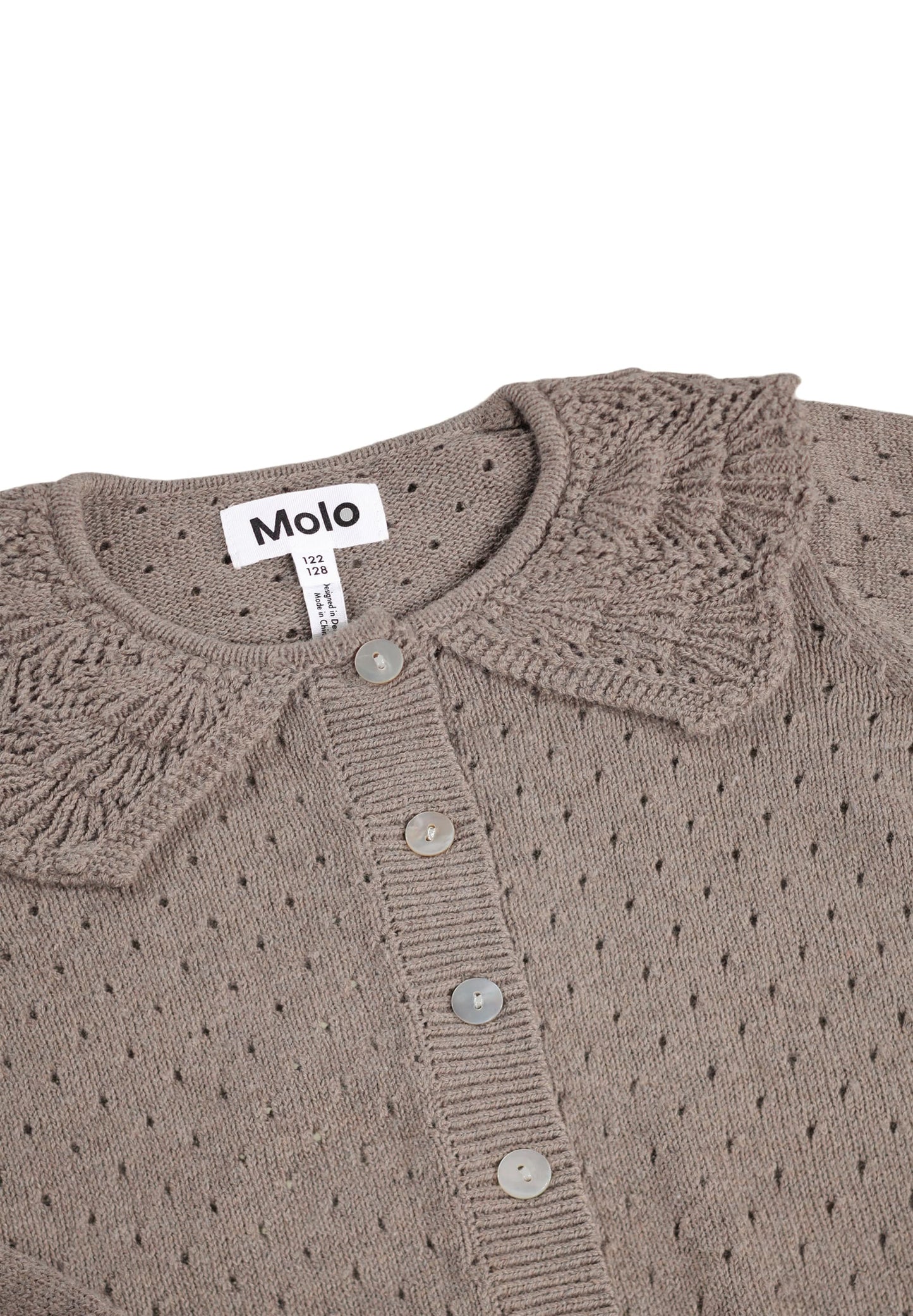 MOLO Strik Trøje - Glow Teak