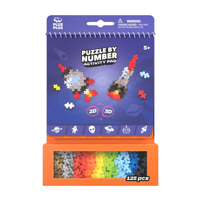 Plus-Plus Space Activity Pad – Kreativ leg i verdensrummet