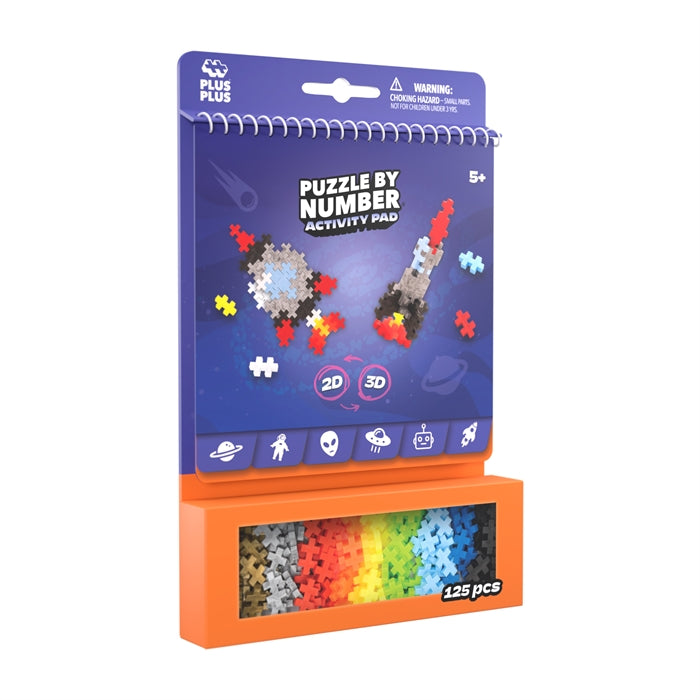Plus-Plus Space Activity Pad – Kreativ leg i verdensrummet