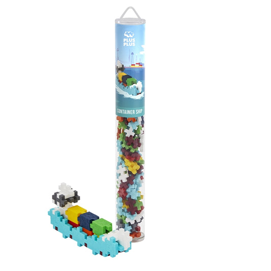 Plus-Plus Container Skib 100 stk / rør