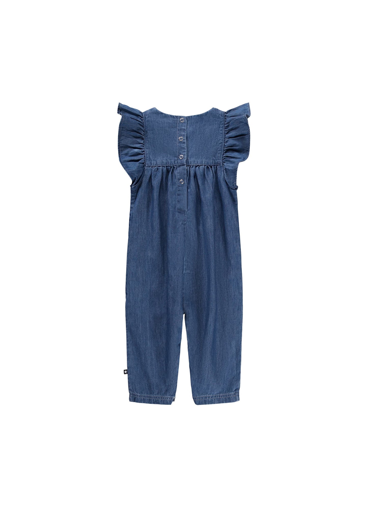 MOLO Buksedragt - Fifi Mid Blue Wash