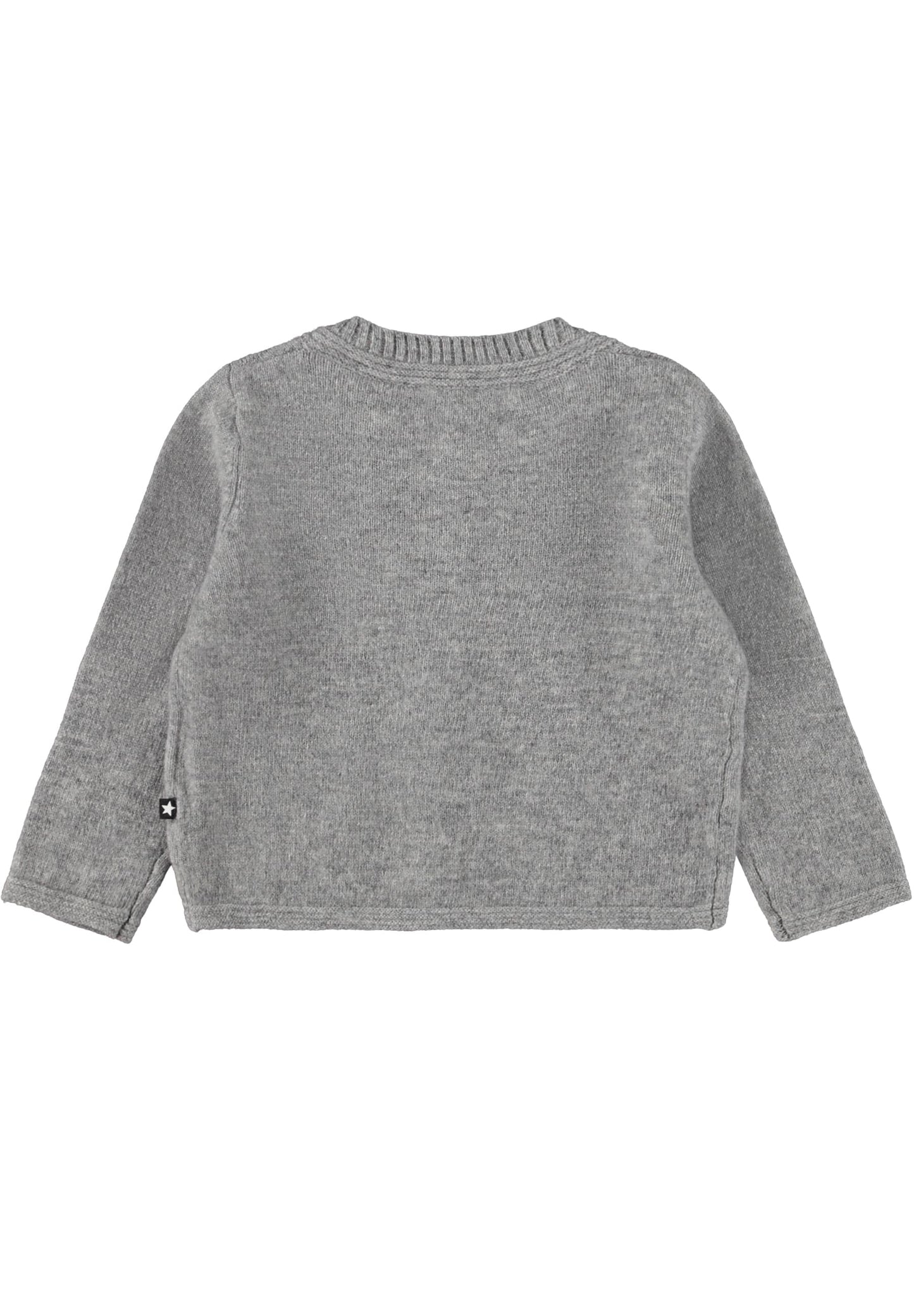MOLO Strik Cardigan - Gita - Grey Melange