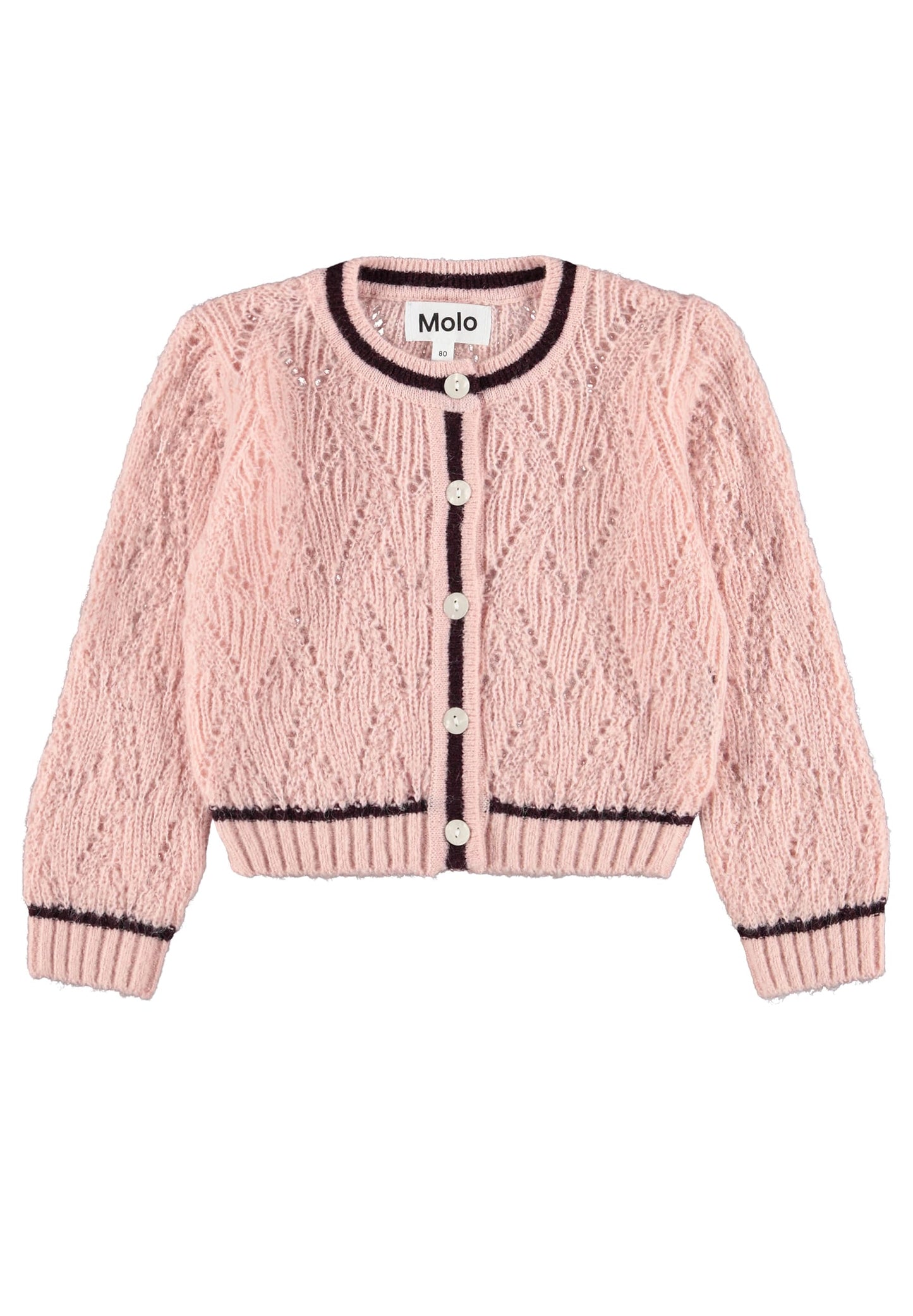 MOLO Strik Trøje - Gady Petal Blush
