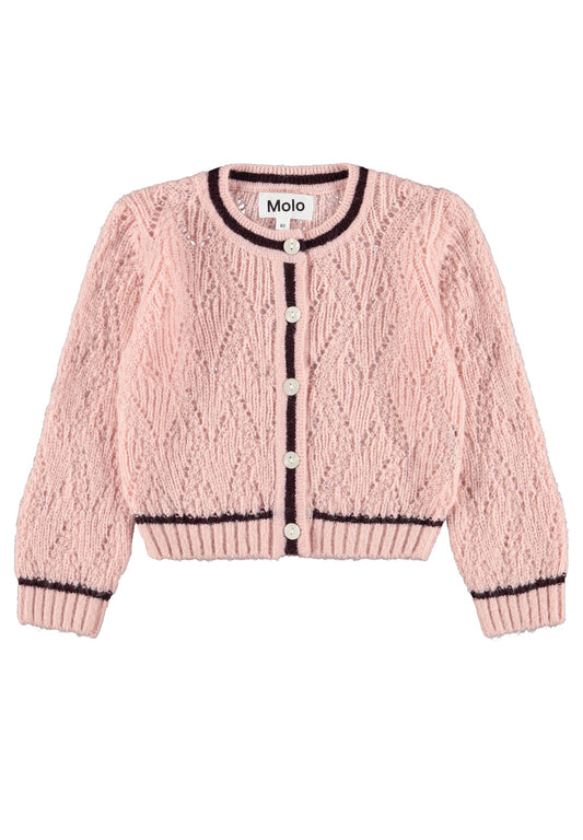 MOLO Strik Trøje - Gady Petal Blush