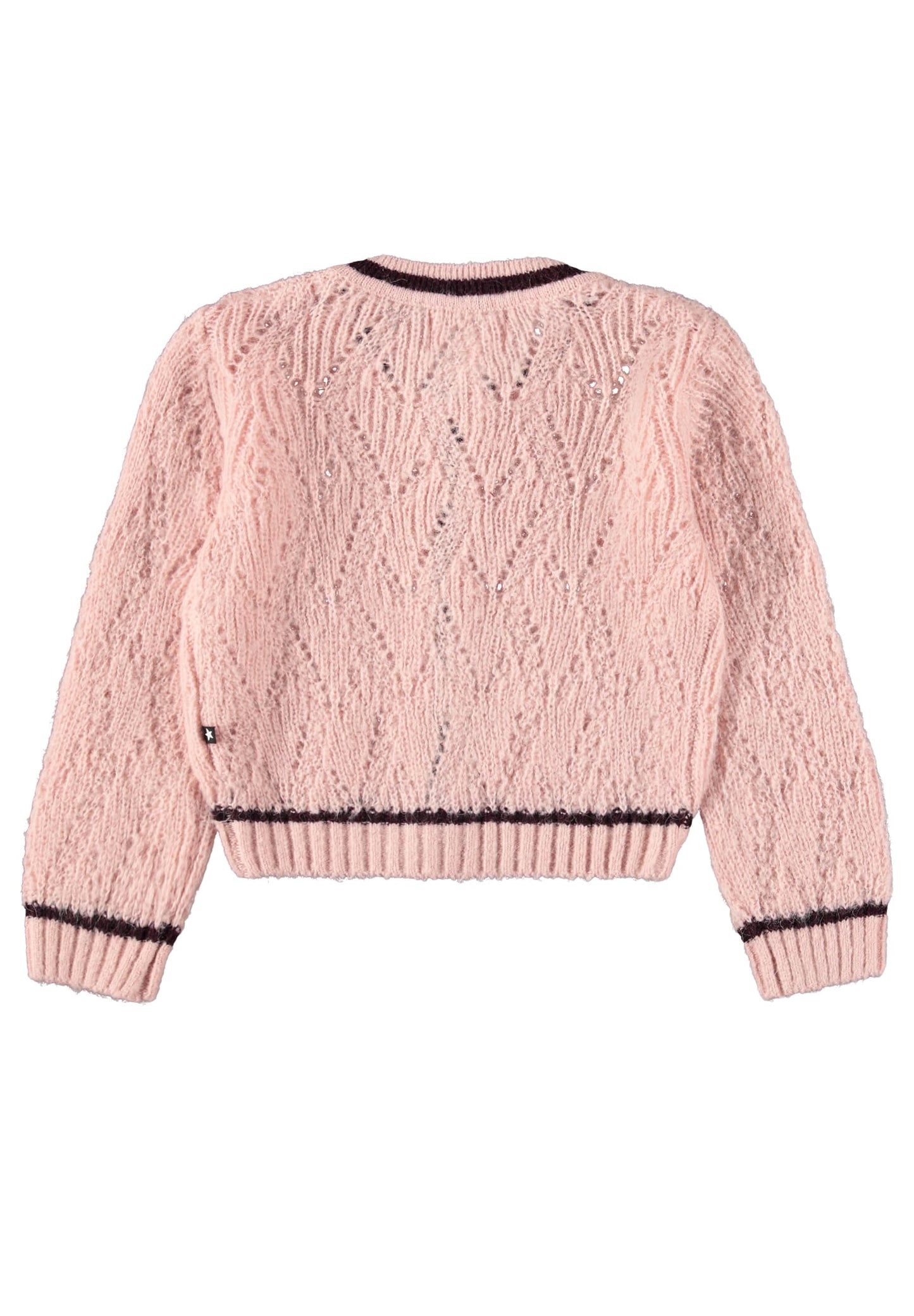 MOLO Strik Trøje - Gady Petal Blush