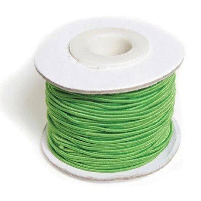 Elastiksnor 1,2mm x 25m grøn