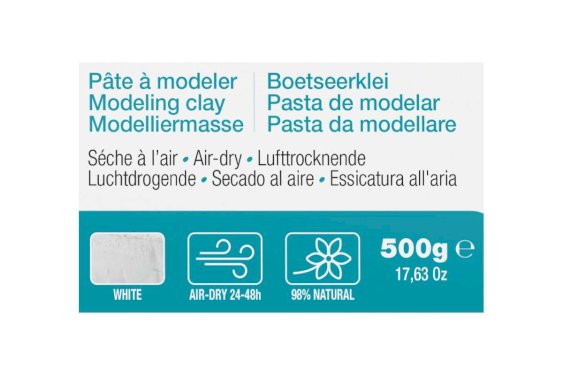 Cernit Darwi modellermasse 500g hvid