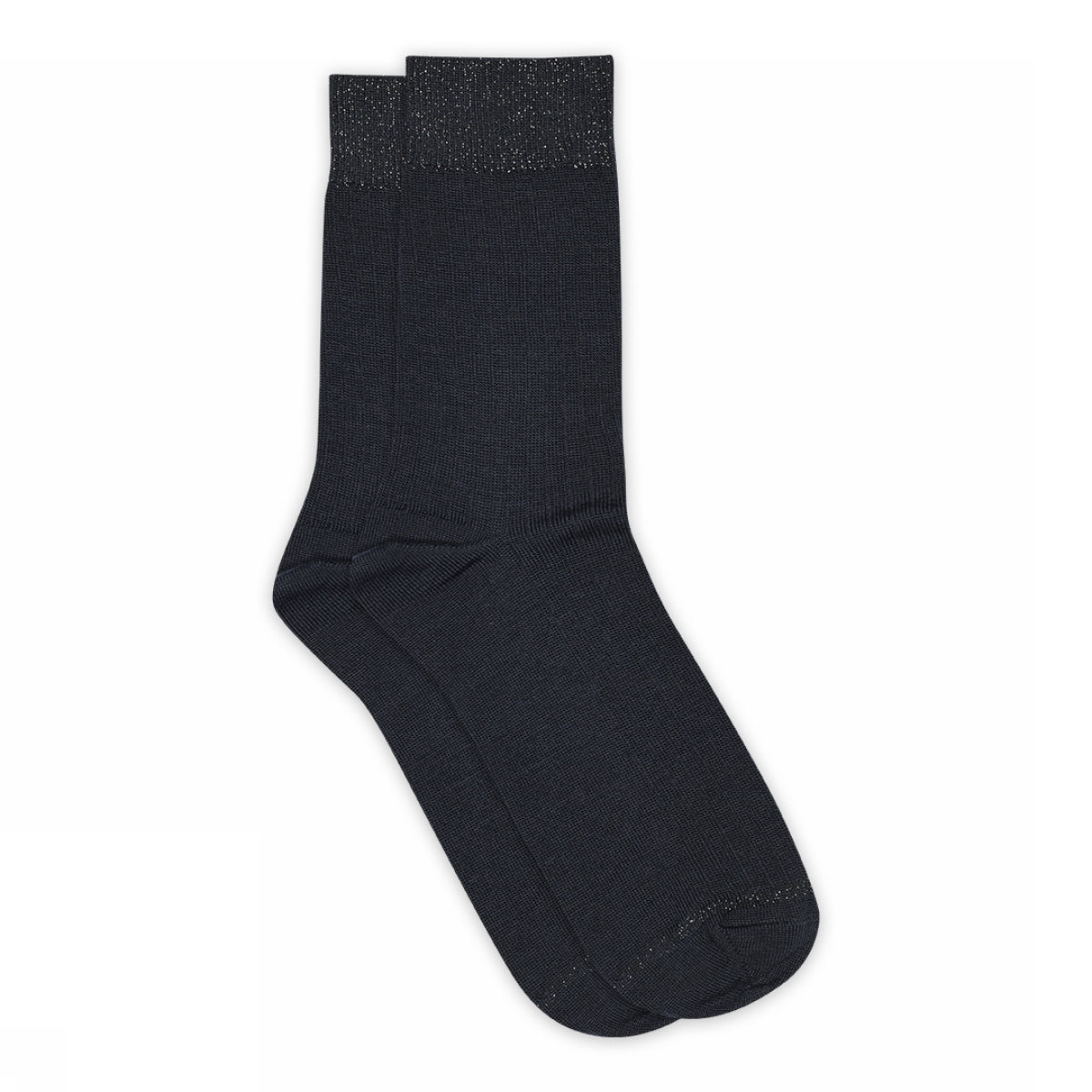 Erina wool rib socks - Black