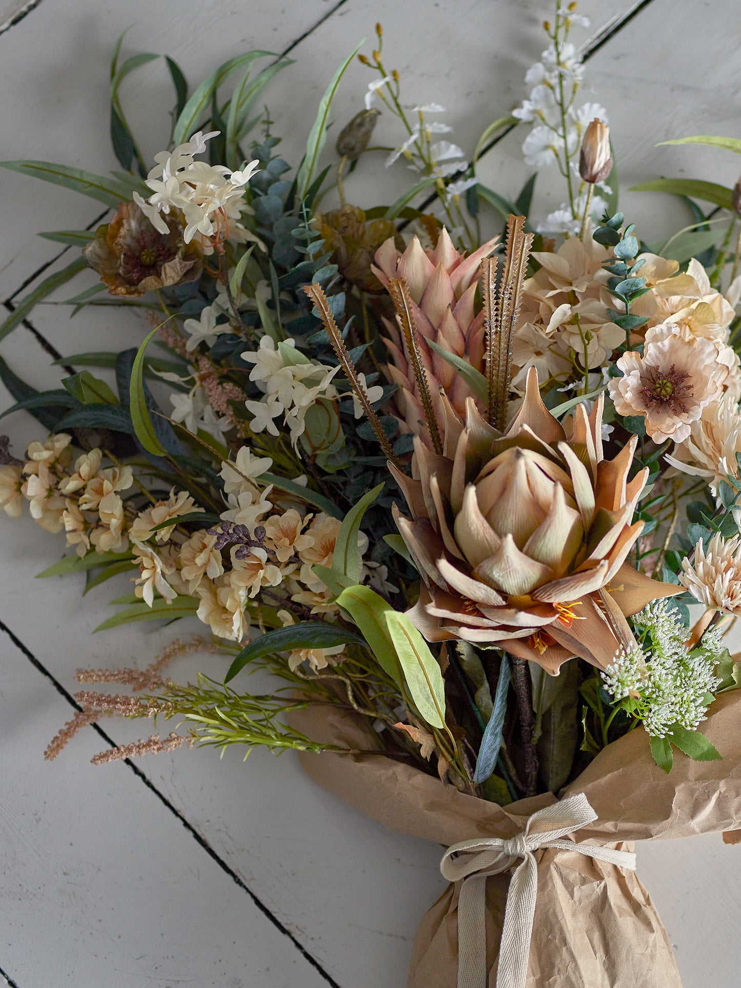 Eucalyptus Stilk stor - Grøn - Kunstige Blomster