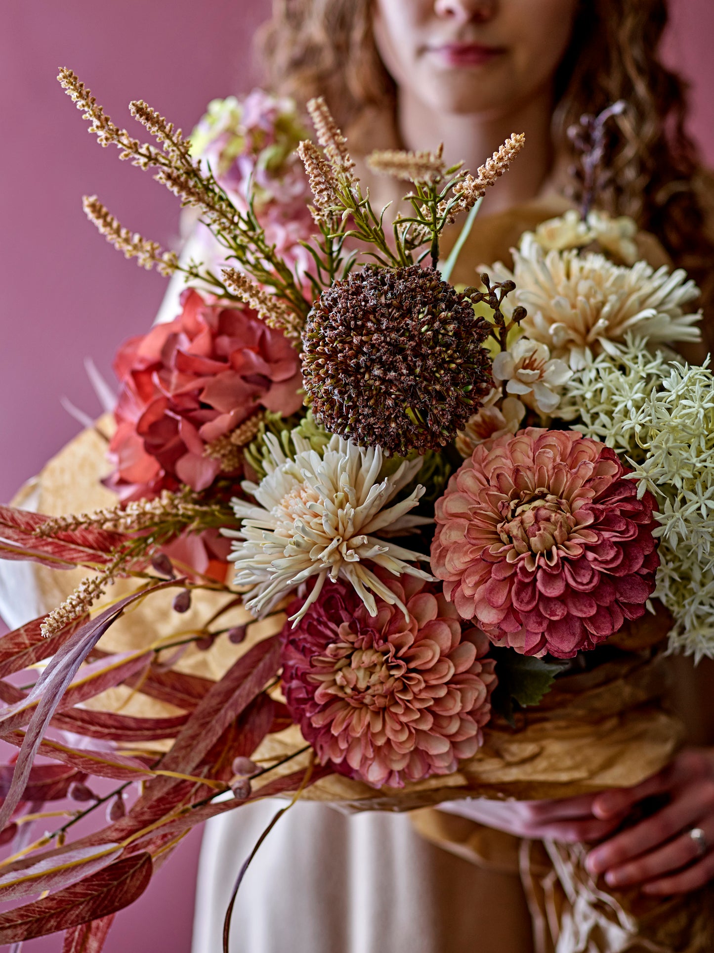 Chrysantemum Stilk - Natur - Kunstige Blomster