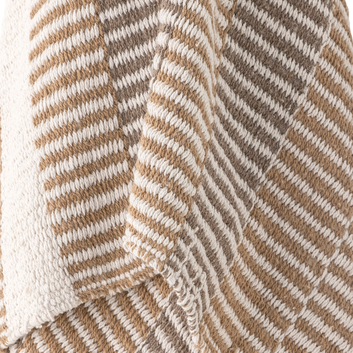 Isnel Plaid - Multifarvet - Blandede fibre