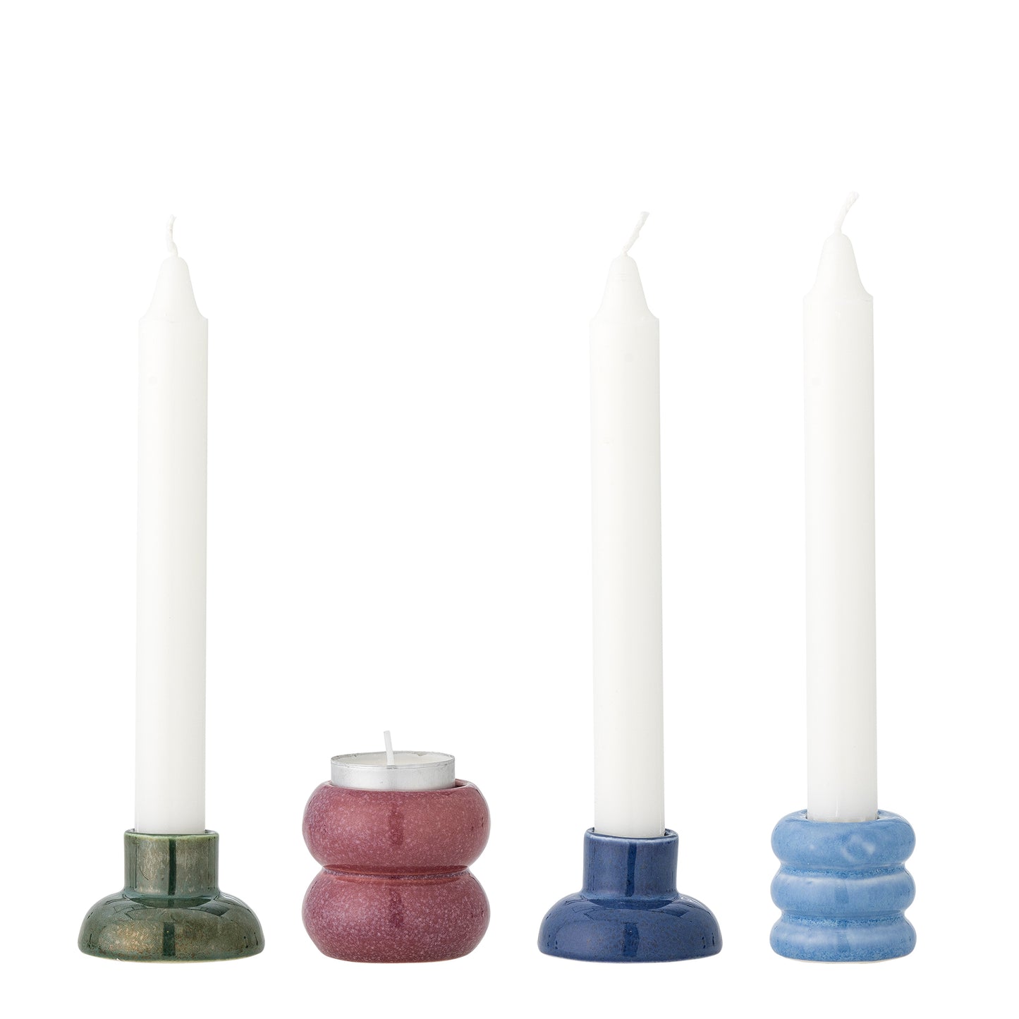 Tana Votive & Candle Holder - Multifarvet - Stentøj