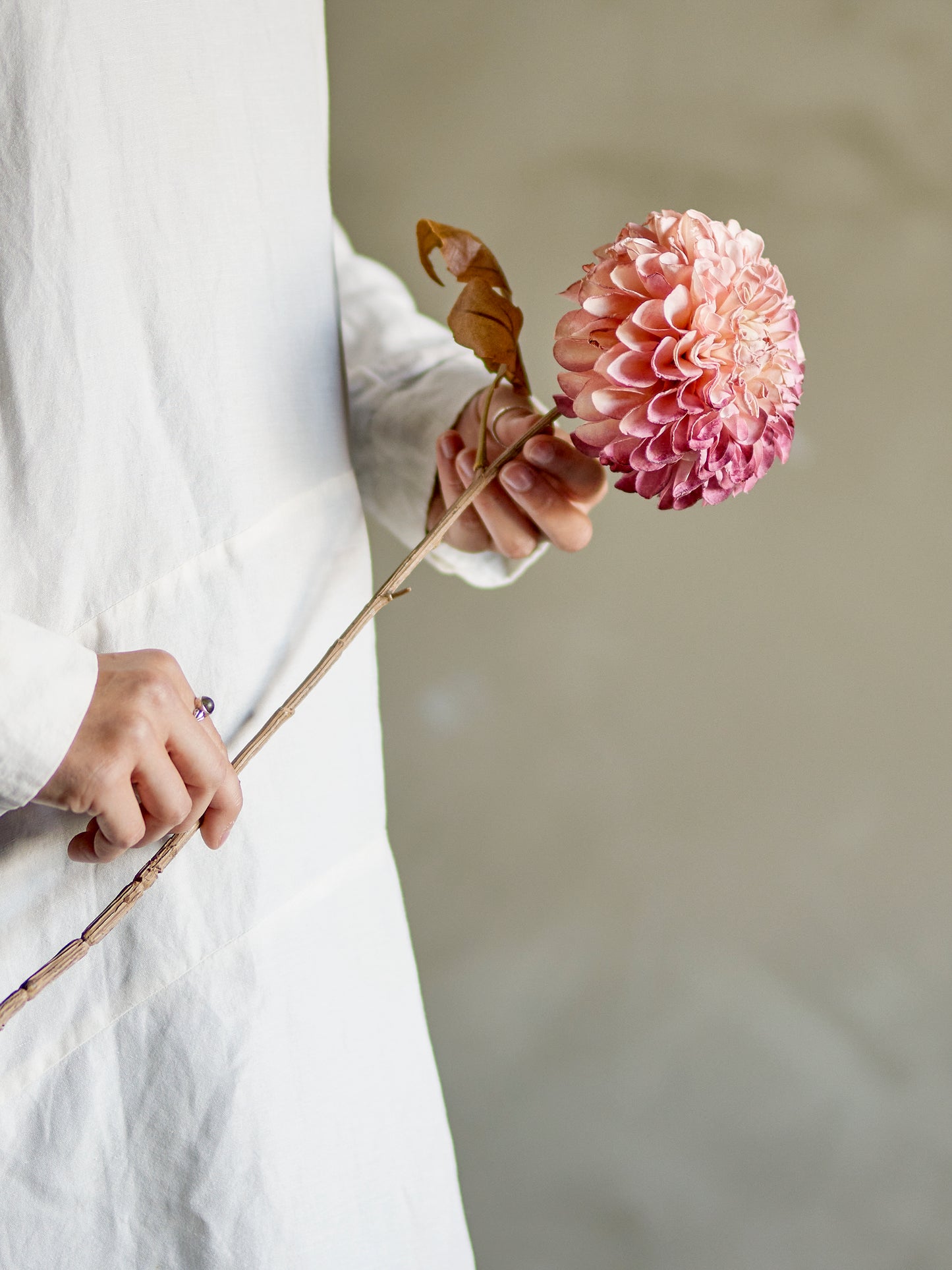 Chrysantemum Stilk - Rosa - Kunstige Blomster
