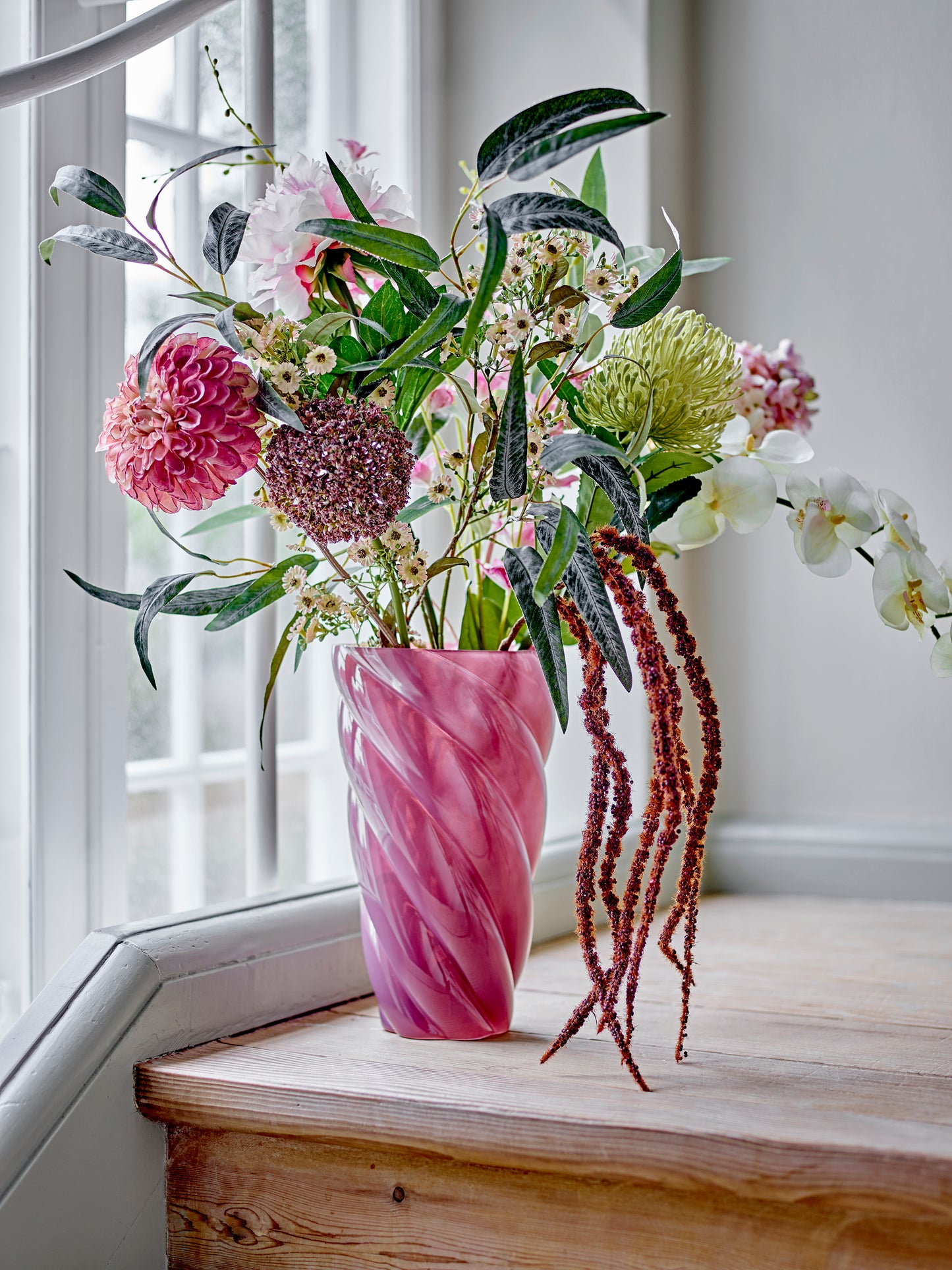 Chrysantemum Stilk - Rosa - Kunstige Blomster