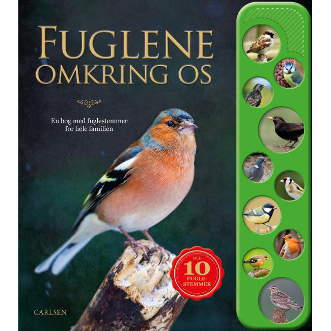 Bog - Fuglene omkring os - En bog med fuglestemmer