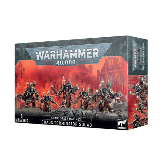 CHAOS SPACE MARINES: TERMINATORS - WARHAMMER 40,000