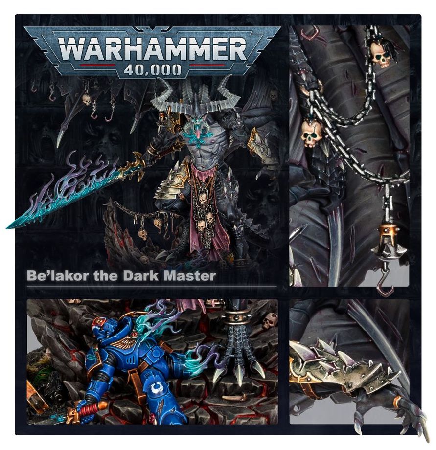 AGE OF SIGMAR: SLAVES TO DARKNESS: BE'LAKOR THE DARK MASTER