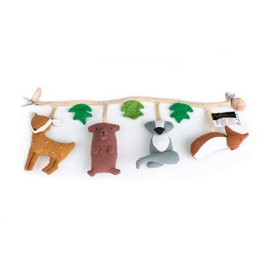 Barnevognskæde - Stroller hanger Woodland