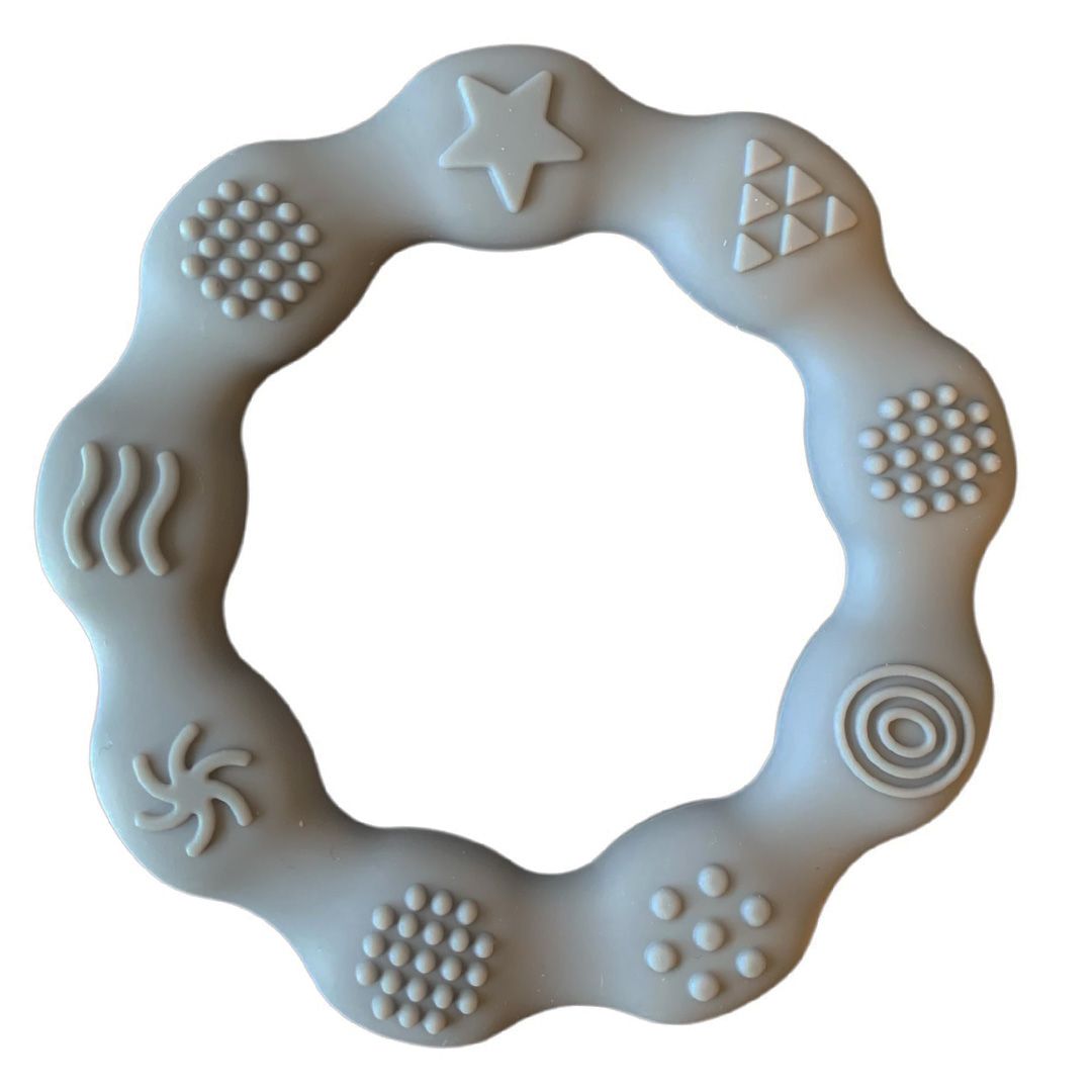 Bidering i silikone - grå