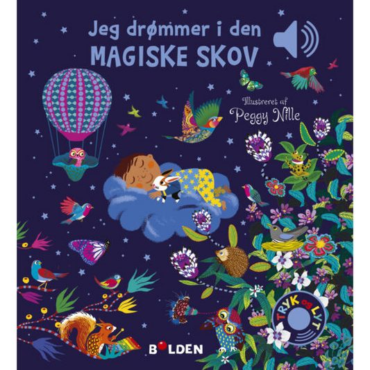Bog - Jeg drømmer i den magiske skov - Med Lyd