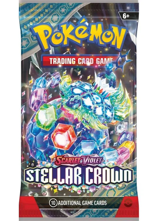 Pokémon - SV07 - Scarlet & Violet: Stellar Crown Booster Pakke