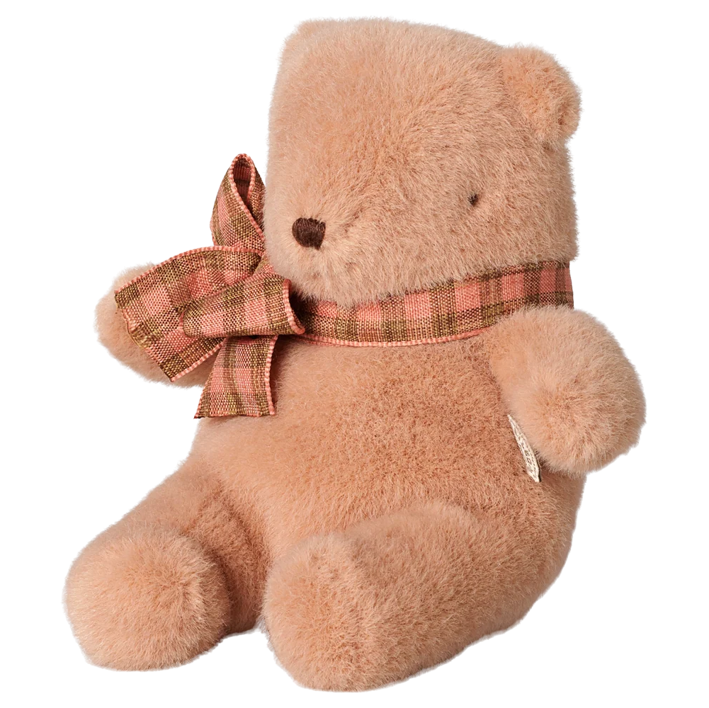 Maileg Teddy plush bamse Mini - Vintage rosa
