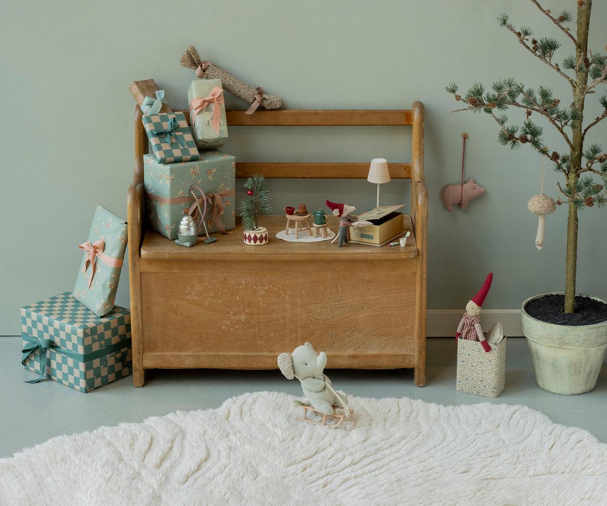 Maileg Julemus - Baby i bog