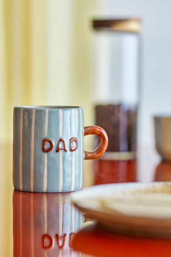 Cherish Krus - Dad - Blå - Stentøj