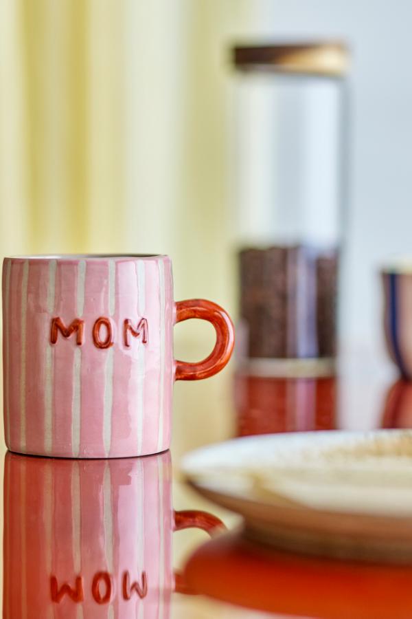 Cherish Krus - Mom - Rosa - Stentøj