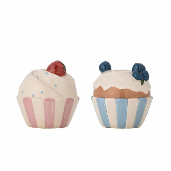 Chip Kage Lysestage -  Multifarvet - Stentøj