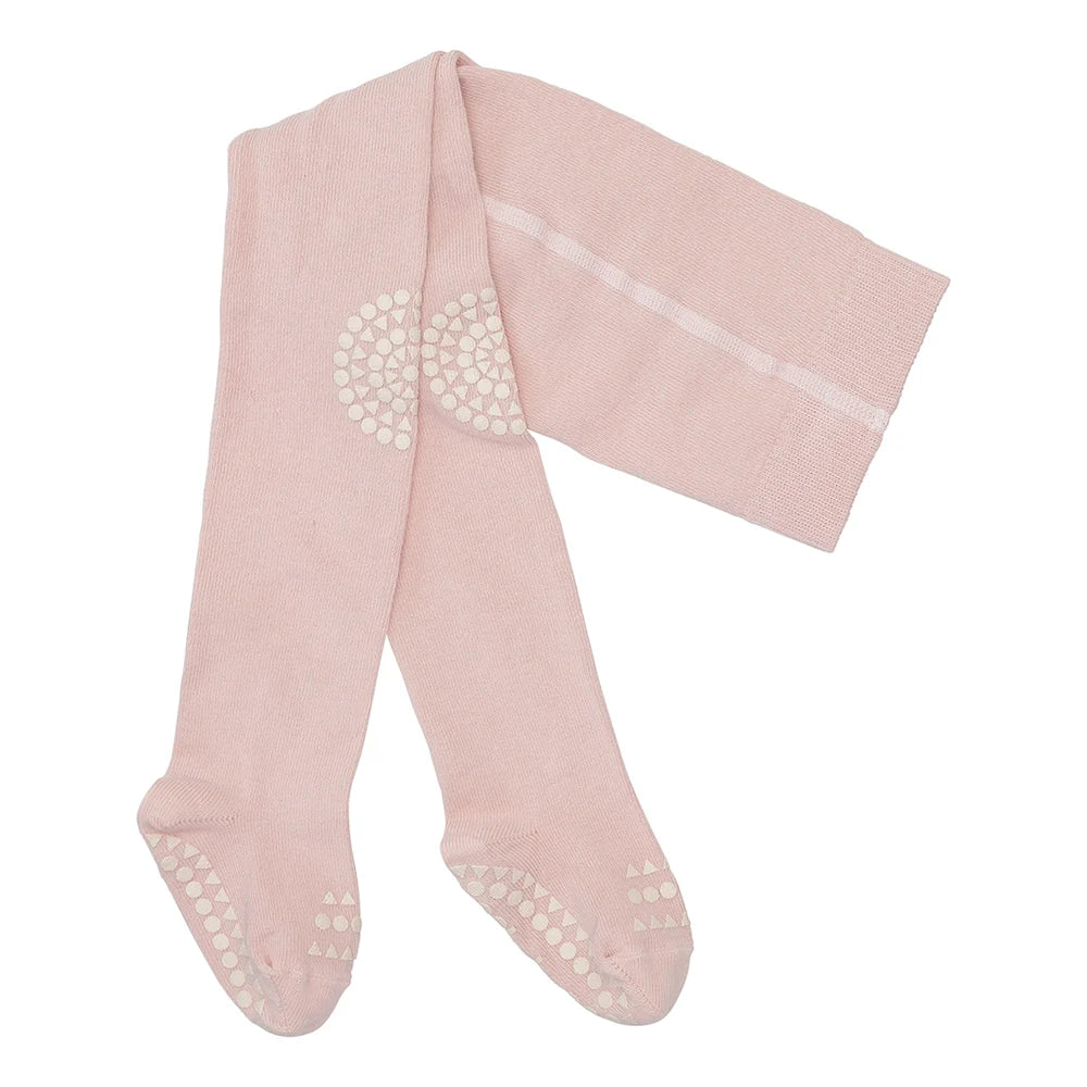 Kravle Strømpebukser Bomuld - Soft Pink