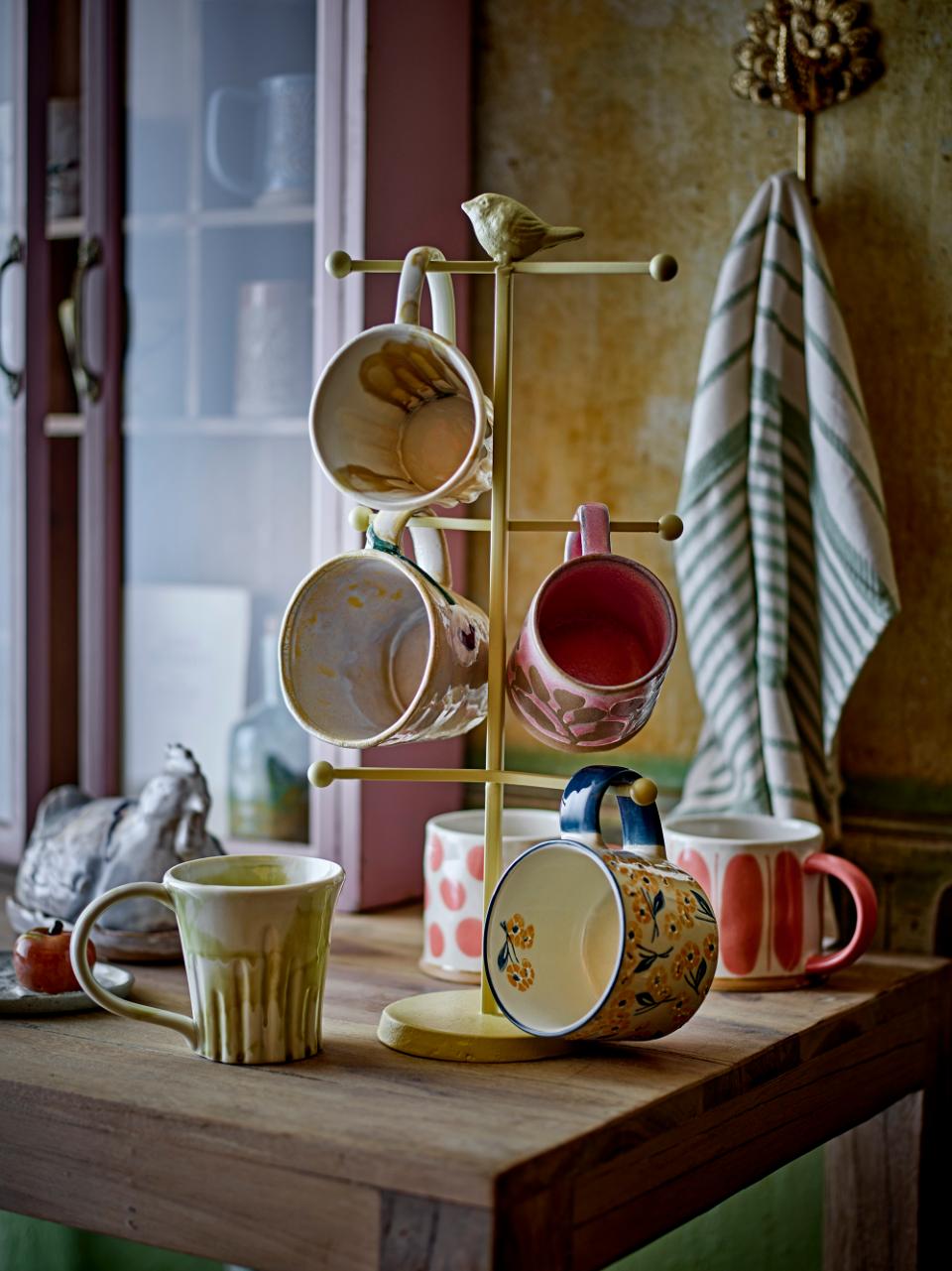 Dean Kopstativ m fugl - Beige - Støbejern