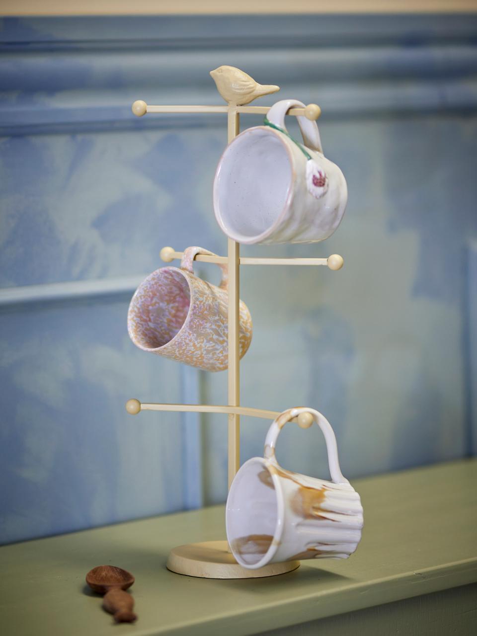 Dean Kopstativ m fugl - Beige - Støbejern