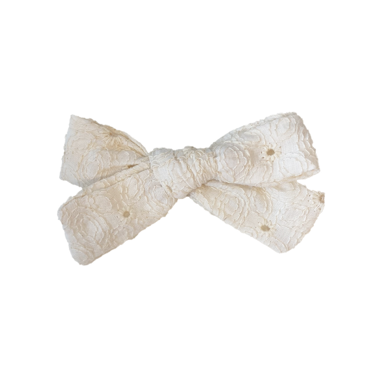 Broderi Anglaise Sløjfespænde