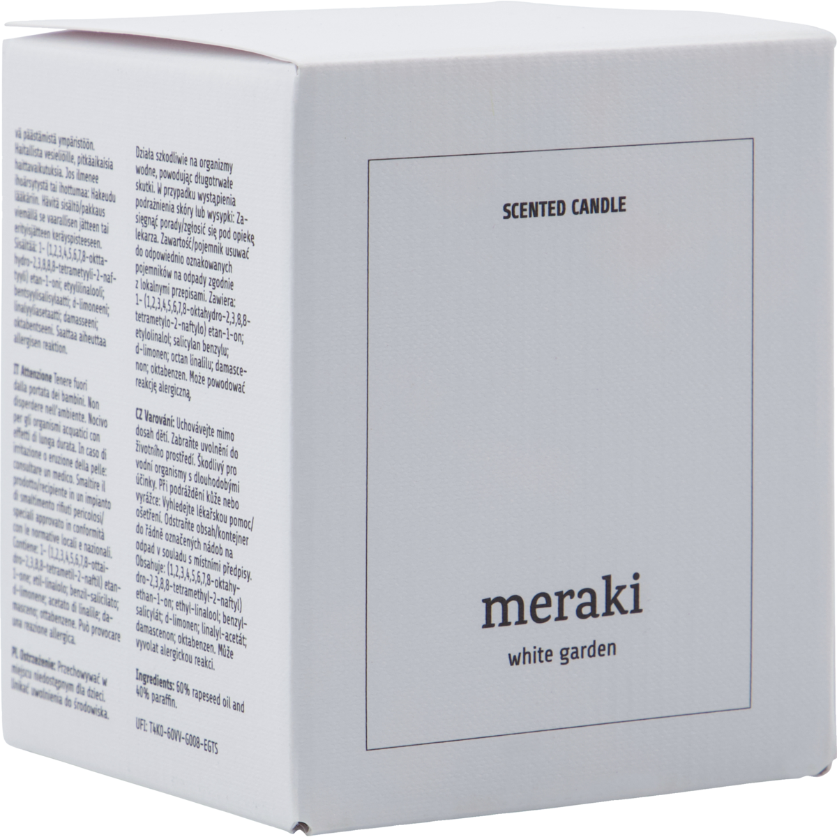 Meraki Duftlys, White garden