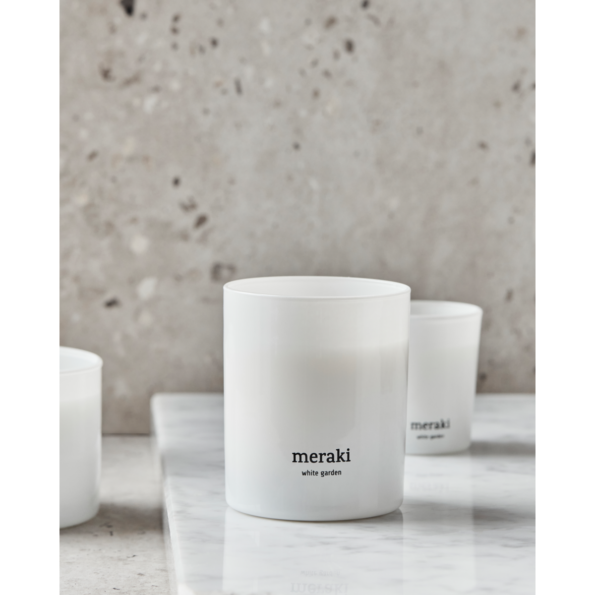 Meraki Duftlys, White garden