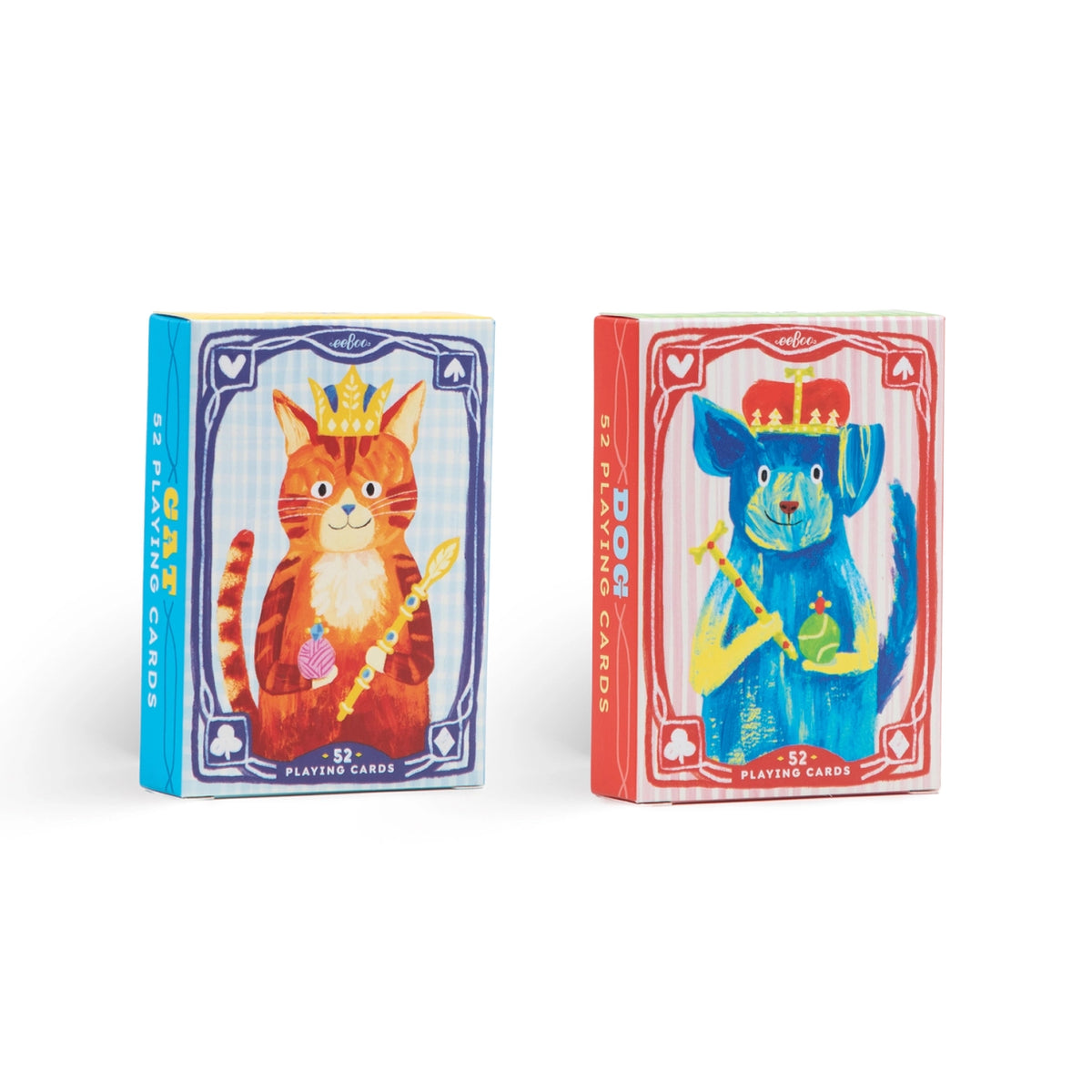 eeBoo - Spillekort - Cat & Dog