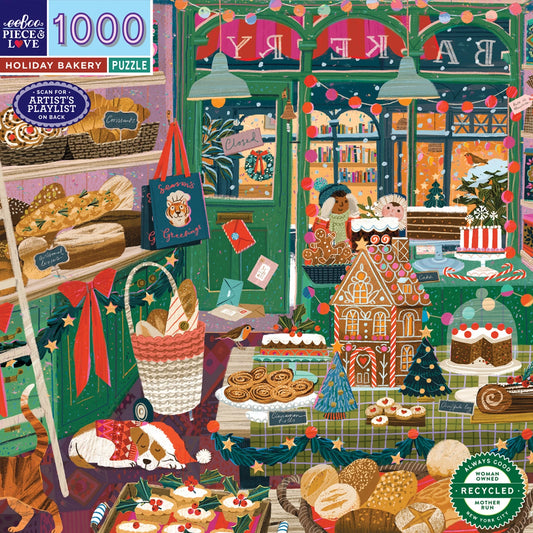 Puslespil 1000 brk - Holiday Bakery