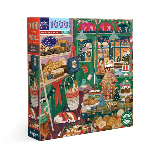 Puslespil 1000 brk - Holiday Bakery