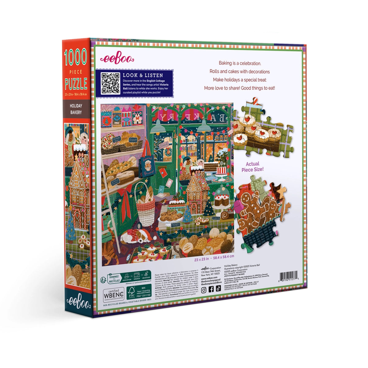 Puslespil 1000 brk - Holiday Bakery
