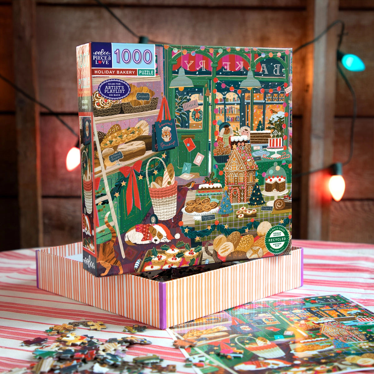Puslespil 1000 brk - Holiday Bakery