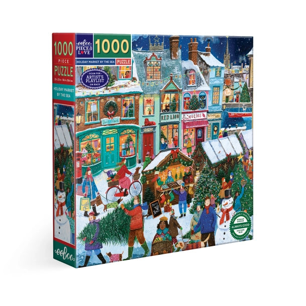 Puslespil 1000 brk - Holiday Marketplace