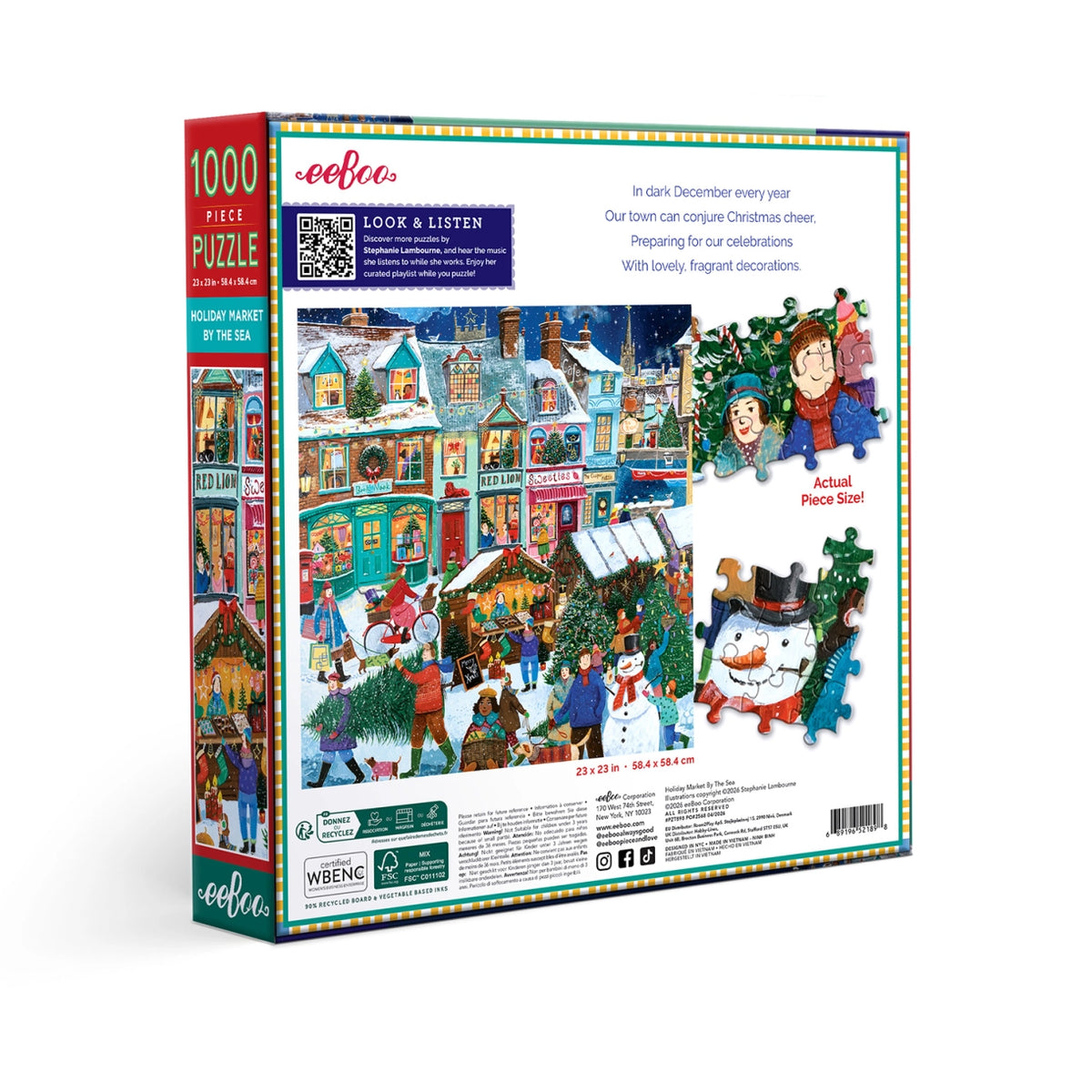 Puslespil 1000 brk - Holiday Marketplace