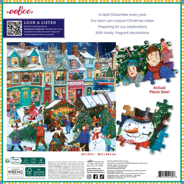 Puslespil 1000 brk - Holiday Marketplace