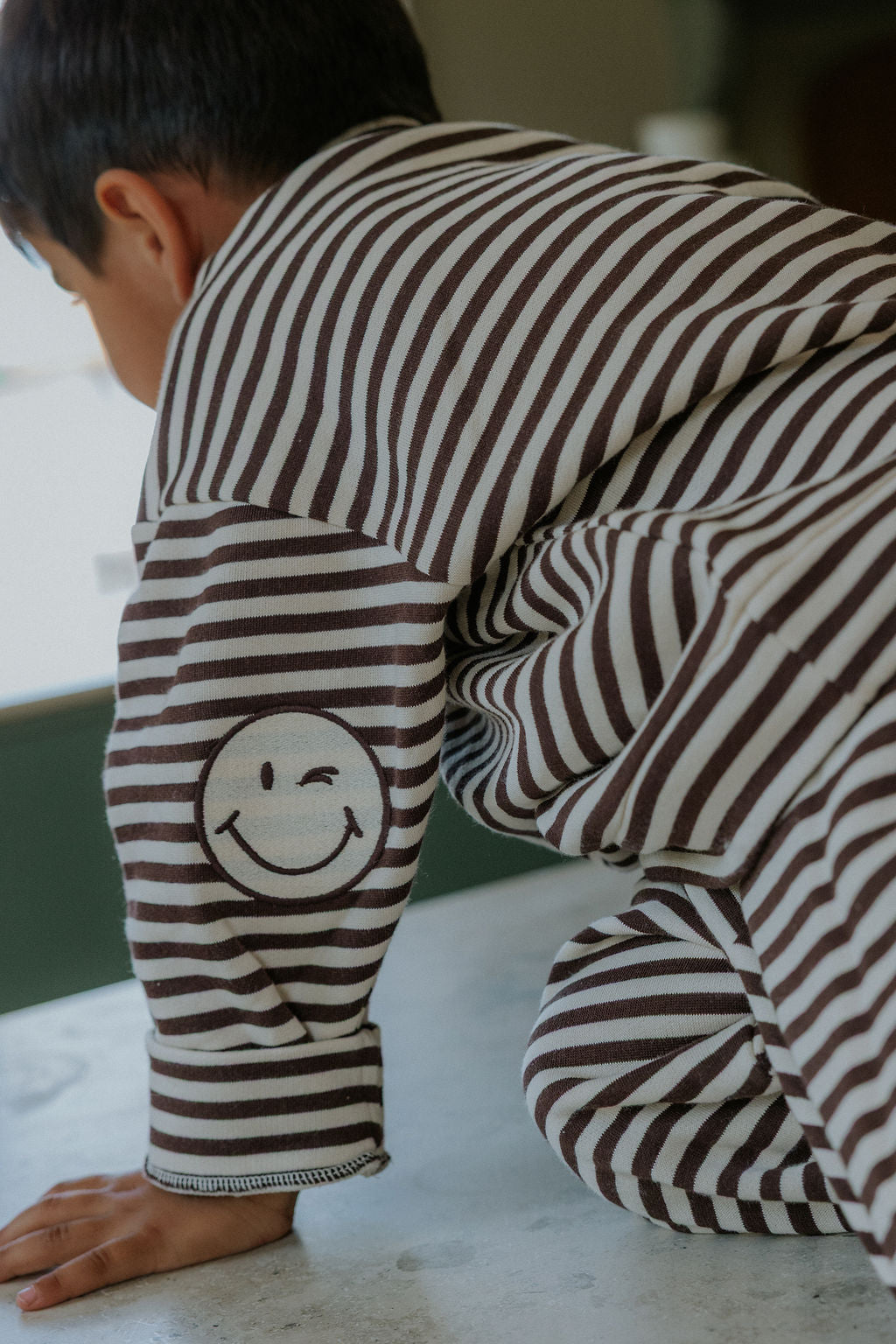 FLIINK ALVIN LS STRIPE SWEATSHIRT