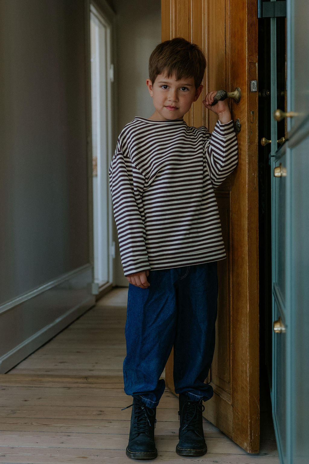FLIINK ALVIN LS STRIPE SWEATSHIRT